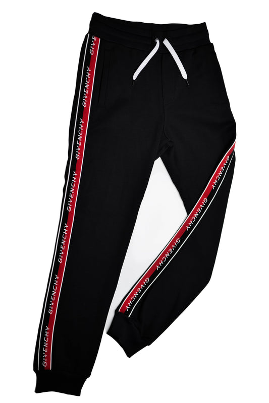 Givenchy Logo Tracksuit Bottoms In Black Boys