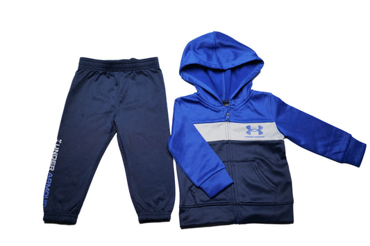 Under Armour Baby Tracksuit In Blue Boys