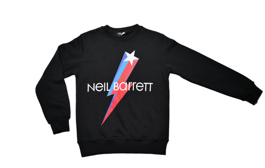 Neil Barrettt Kids Sweatshirt In Black
