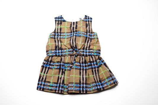 Burberry Baby Girls Chequered Dress