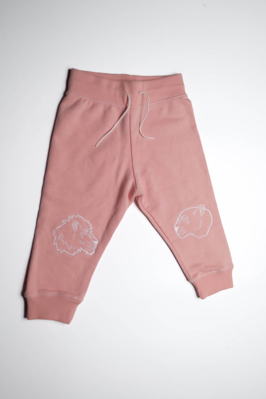 Kenzo Girls Joggers In Coral