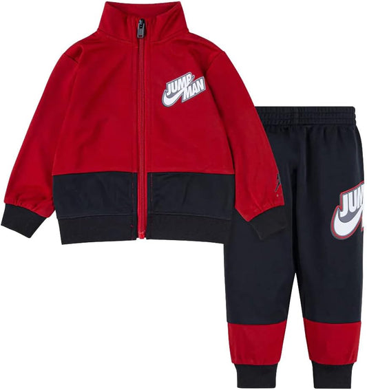 Jordan Little Boy Jumpman Logo Full Zip Jacket & Pants 2 Piece Tracksuit